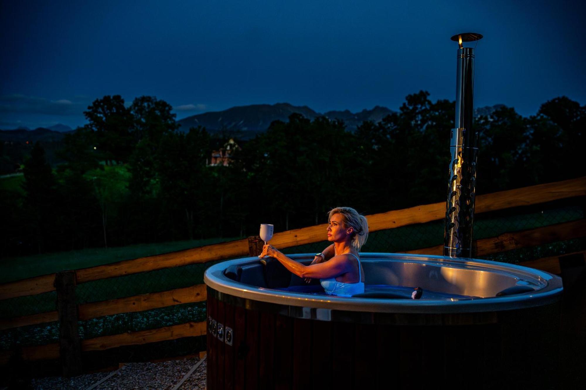Jurta Na Wypasie - Luksusowy Namiot Z Widokiem Na Gory - Jacuzzi, Sauna, Split Ac, Private, Star View Zakopane Exteriér fotografie